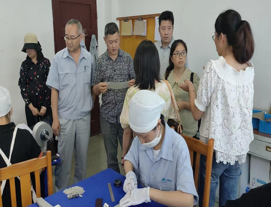 高校专家调研雅安市雨城区美丰云母化工科研技术推进工作