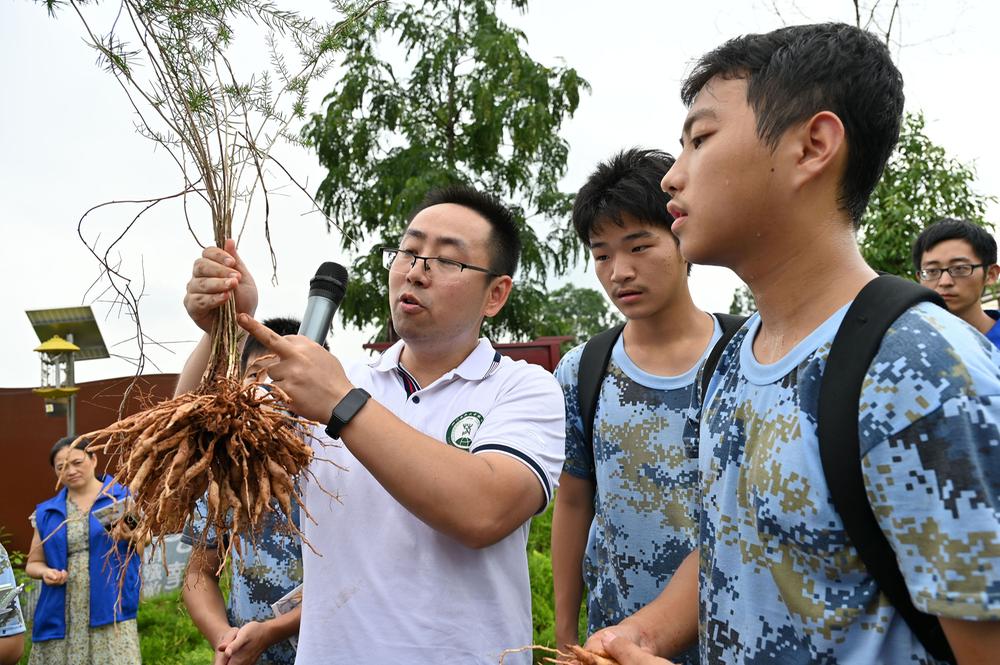 东兴区：中学生科普日里研学忙