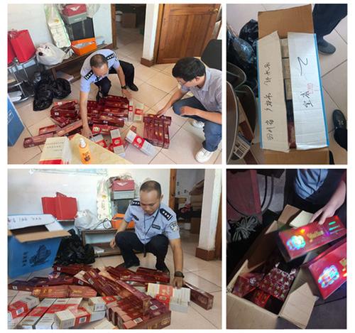邻水警方破获一起售卖假烟案