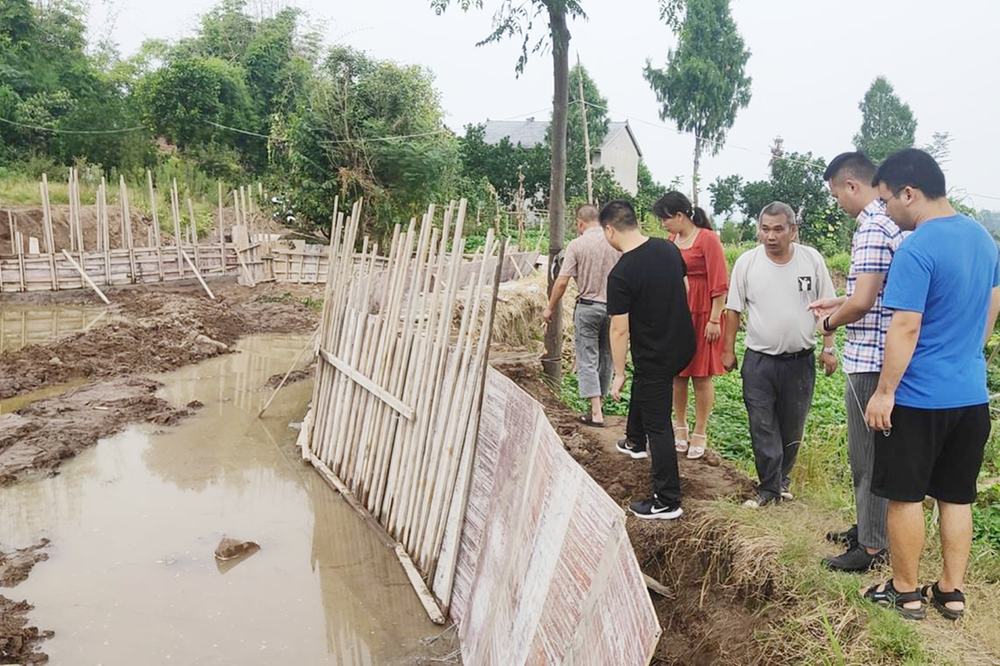 护安镇纪委跟进监督项目验收不走样