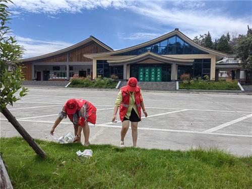 洪雅县“小网格员”服务大民生