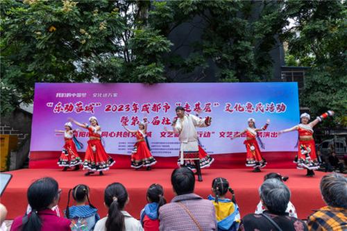 好戏连台，简阳市“走基层”文化惠民活动火热进行中