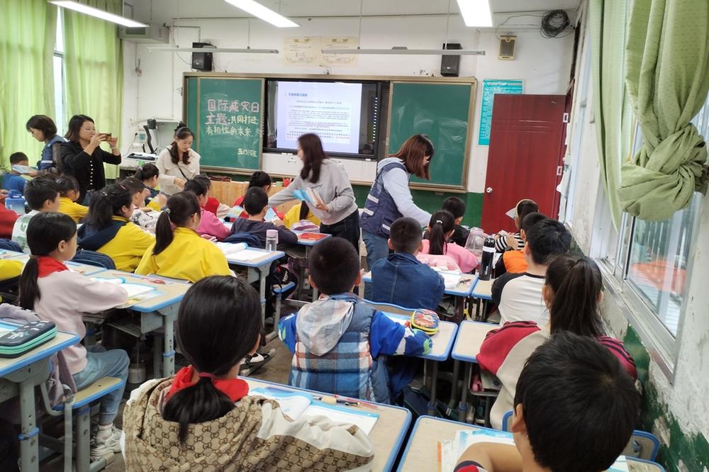 前锋区大佛寺街道：防灾减灾宣传教育从娃娃抓起