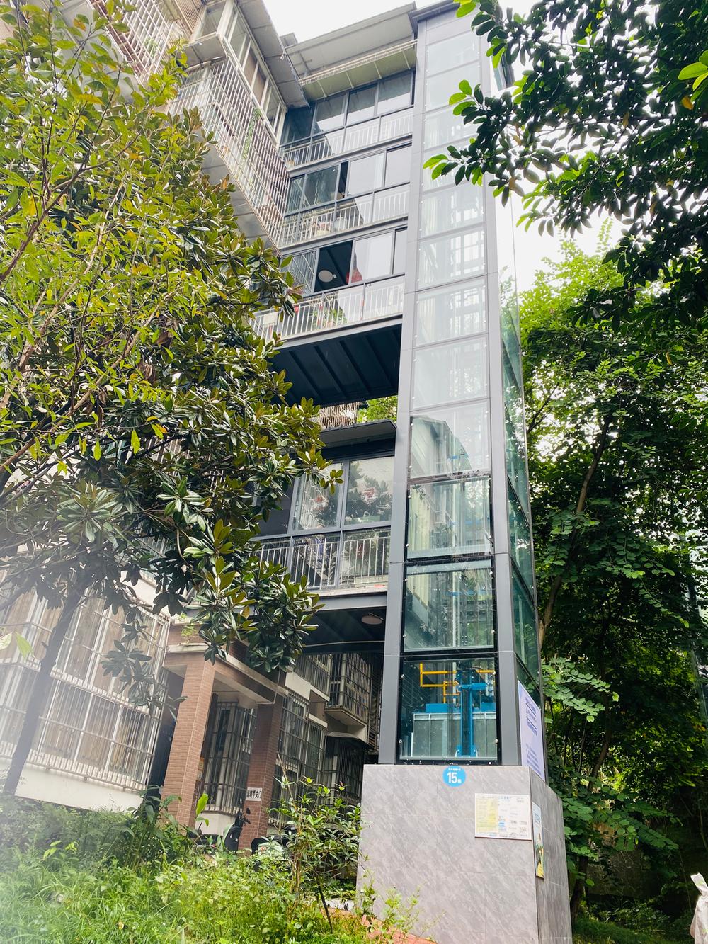 “梯”升幸福感 简阳居民实现“一键到家”