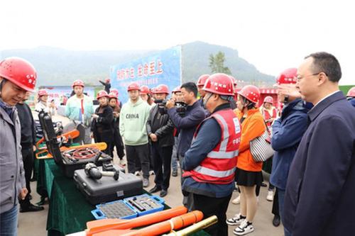 中建六局城建公司承办巴中经开区2023年“11·9”消防宣传月活动