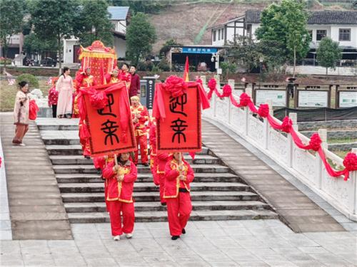 【千年银岳池·盛世曲艺颂】传统婚俗展演 再现农家文化