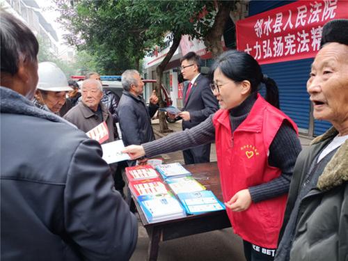 丰禾镇开展“国家宪法日”暨“宪法宣传周”活动