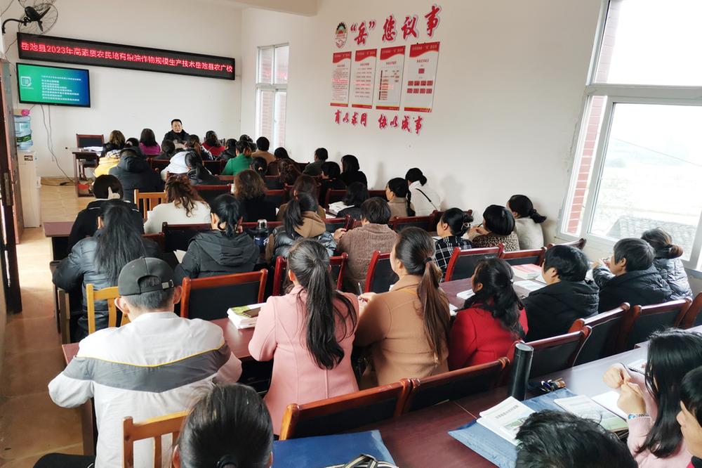 岳池县农业农村局开展“宪法进农村主题日”活动