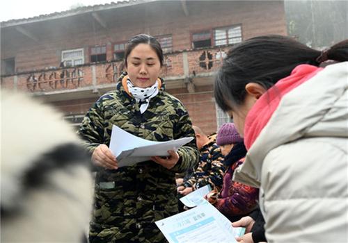 东兴区：党员干部齐心助力 美化家园迎新年