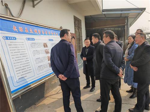 省人社厅领导赴武胜县调研农民工工作情况