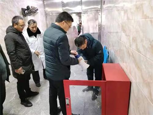 岳池县九龙街道开展春节前安全大检查