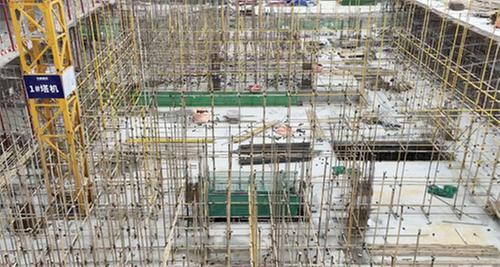 青神县：城东农贸市场火热建设 预计年中竣工验收