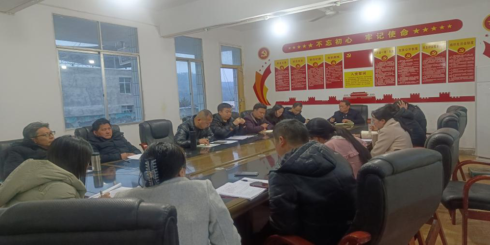 南江县天池九义校召开质量分析会