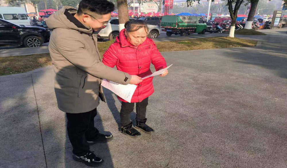 岳池县供销社开展“文明实践我是行动者”主题活动