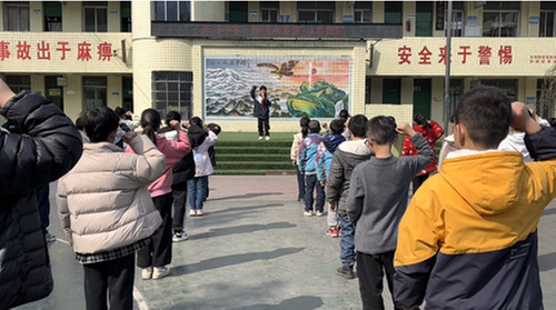 南江县沙河镇乐坝小学开展世界水日主题活动