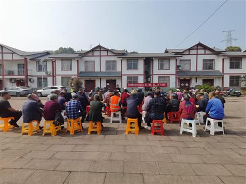 广安经开区枣山街道开展殡葬系统行风建设宣传活动