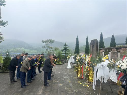 新桥街道组织开展祭奠英烈主题党日活动