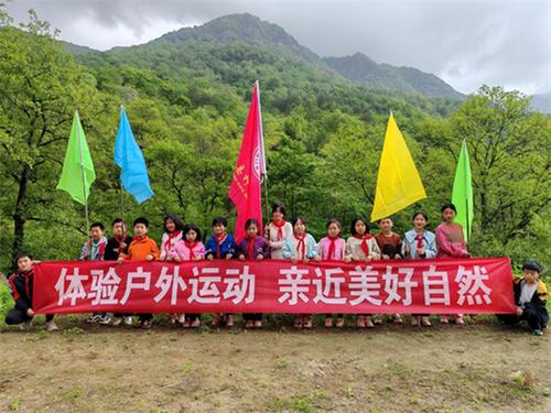 南江县神门乡小学开展户外实践活动