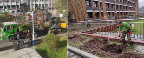 枣山小学：优化美化育人环境 共建绿色美好校园 