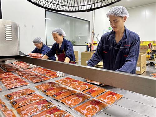 仁寿：企业建在家门口 产业就业“双丰收”