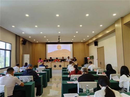 武胜县老区建设促进会召开第一届第五次常务理事会