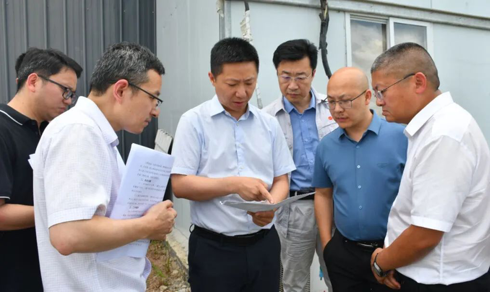 内江市市中区领导督导突出环境问题整改工作