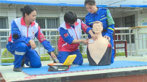 邻水县：“教”“练”结合提升防灾避险能力