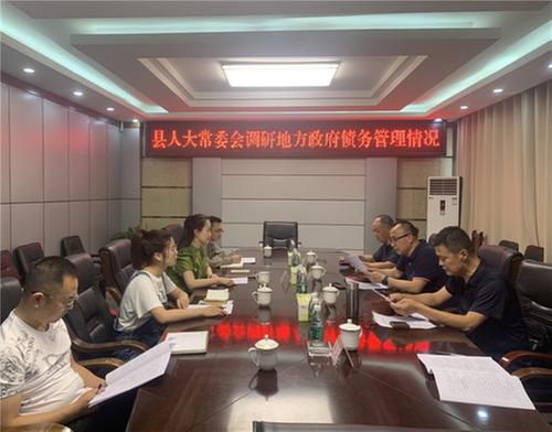 武胜县人大：当好“守门员” 管好地方债