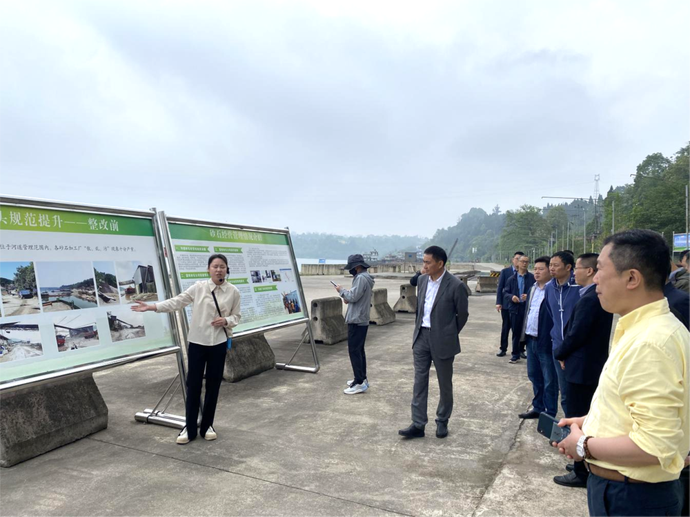 省政协常委陈宏斌率队赴武胜县开展长江生态环境保护专项民主监督调研