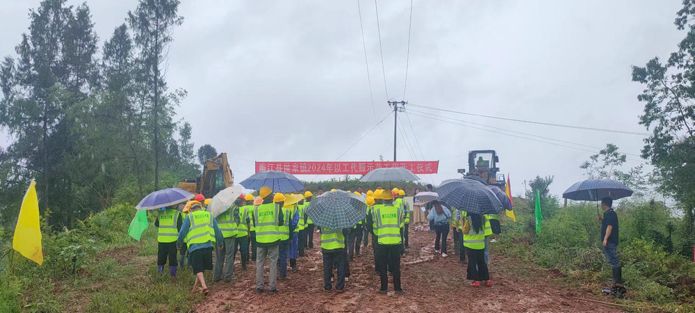 侯家镇:“以工代赈”项目助农增收